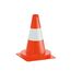  WEMAS Leitkegel Leitkegel tagesleuchtend, E320 0,5 kg orange Streifen weiß 12451701